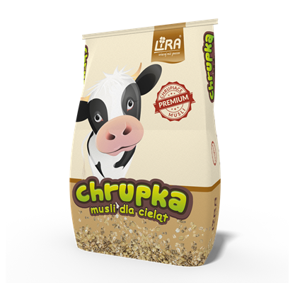 MPU CHRUPKA -musli dla cieląt Maluch - 20 KG. Starter pierwsza pasza. LIRA