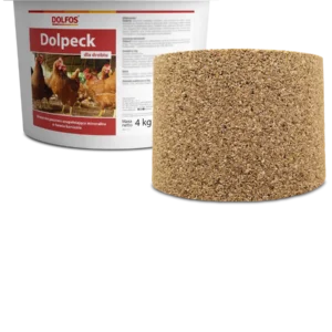 Witaminy dla kur Dolpeck 4kg : kamień do dziobania. Dolmix/Dolfos