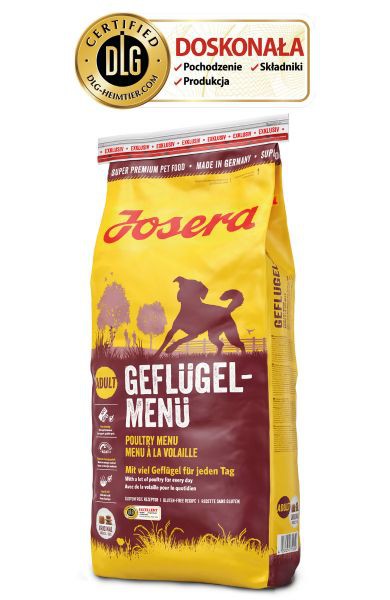 JOSERA Geflügel-Menü / Duża porcja drobiu na każdy dzień