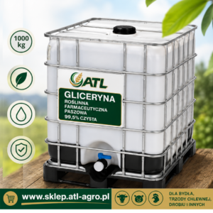 Gliceryna paszowa roślinna 99,5% 200kg/1200kg
