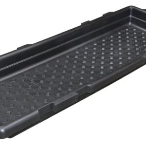 Wanna kuweta do dezynfekcji racic SuperKombi, 203 x 83 x 18,5 cm, 200 l, czarna, Kerbl