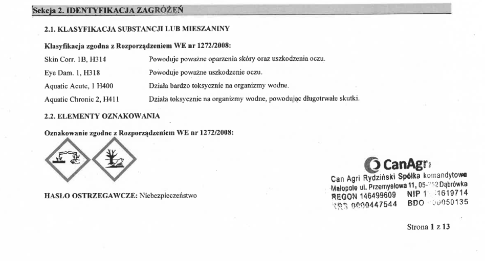 Płyn do mat dezynfekcyjnych 5kg koncentrat - obrazek 3
